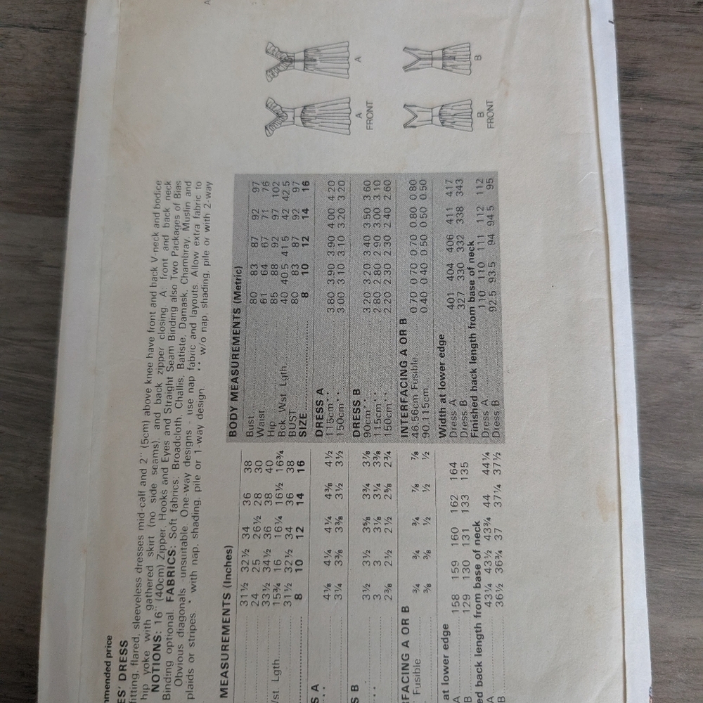 Butterick Pattern - Picture 2 of 2